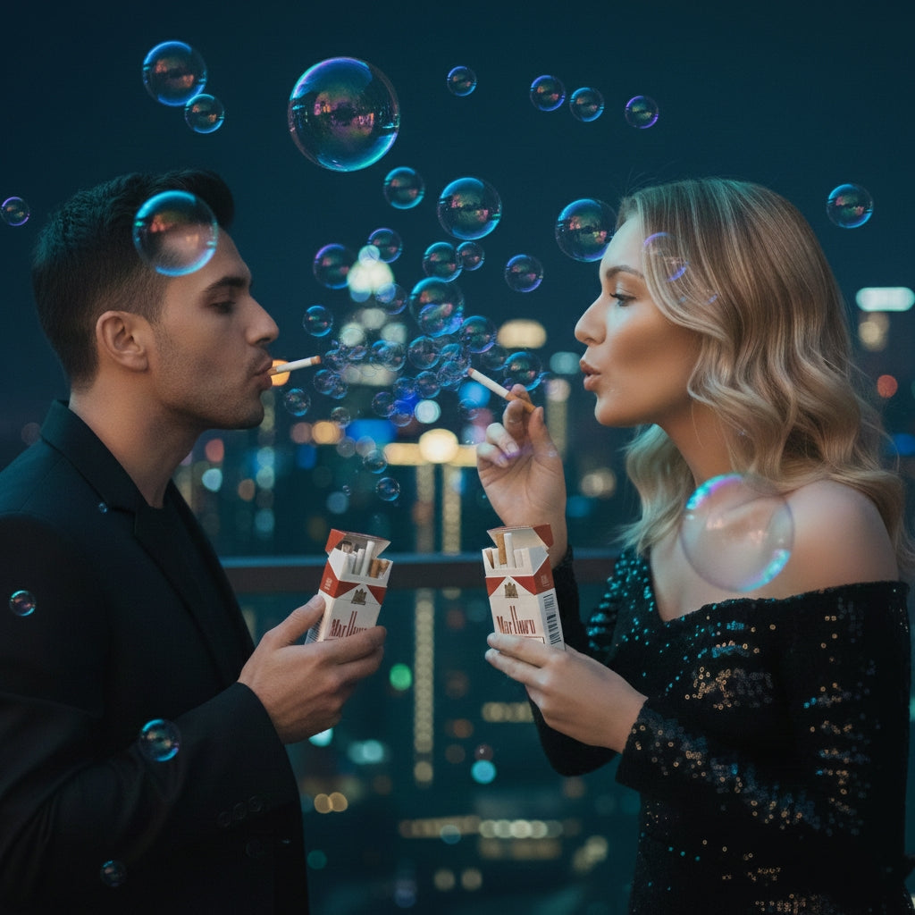 Tamos Cigarette Bubble Box – Funny Stress-Relief Toy