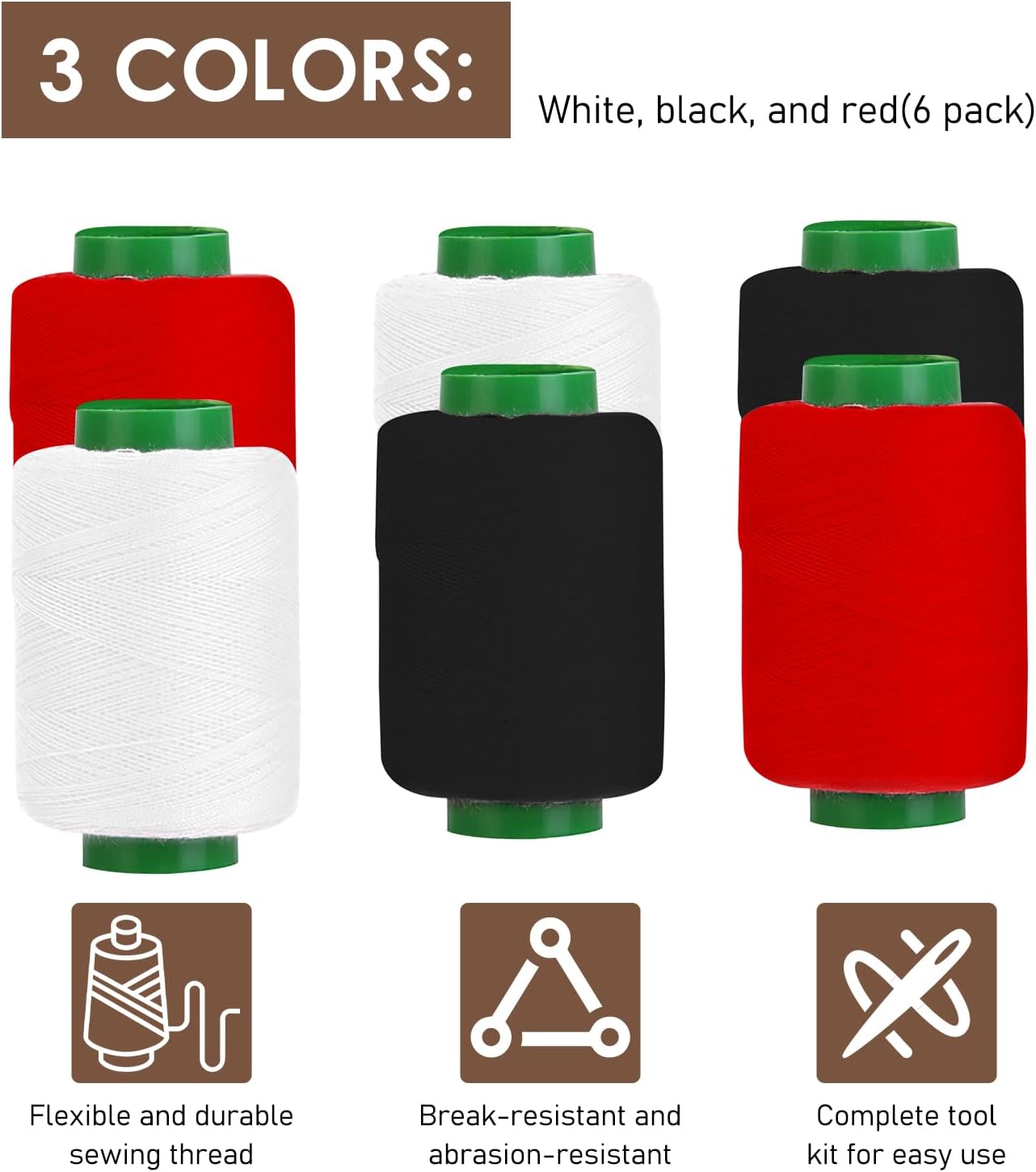 37Pcs Sewing Tool Set, 37Pcs/Set Needles Thread Hand Repair Tools Portable DIY Hand Made Craft Set Sewing Working Kit for Beginners, Professional DIY Lovers